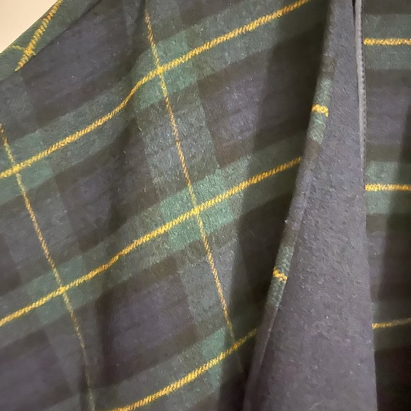 Classic Plaid Cartonnier Pancho - M/L Anthropology - Picture 4 of 7